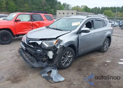 2018 Toyota Rav4 Hybrid Le из США, поврежденный, VIN JTMRJREV5JD183080